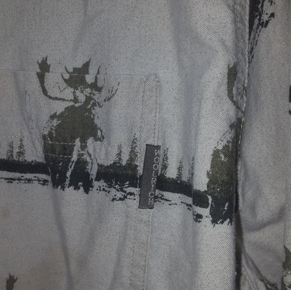 *SOLD*Woolrich Button Shirt - Picture 5 of 6